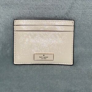 kate spade Beige Card Holder